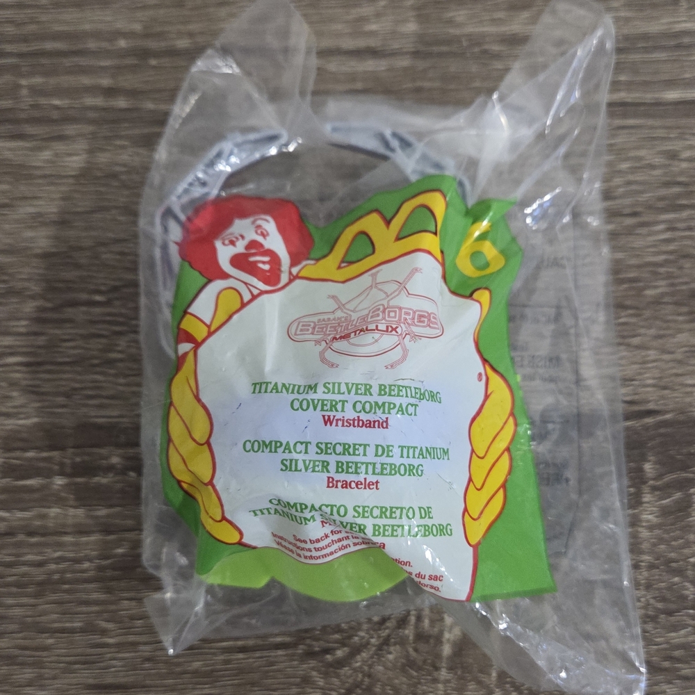 McDonald's 1996 Beetle Borgs MIP Number 6 New